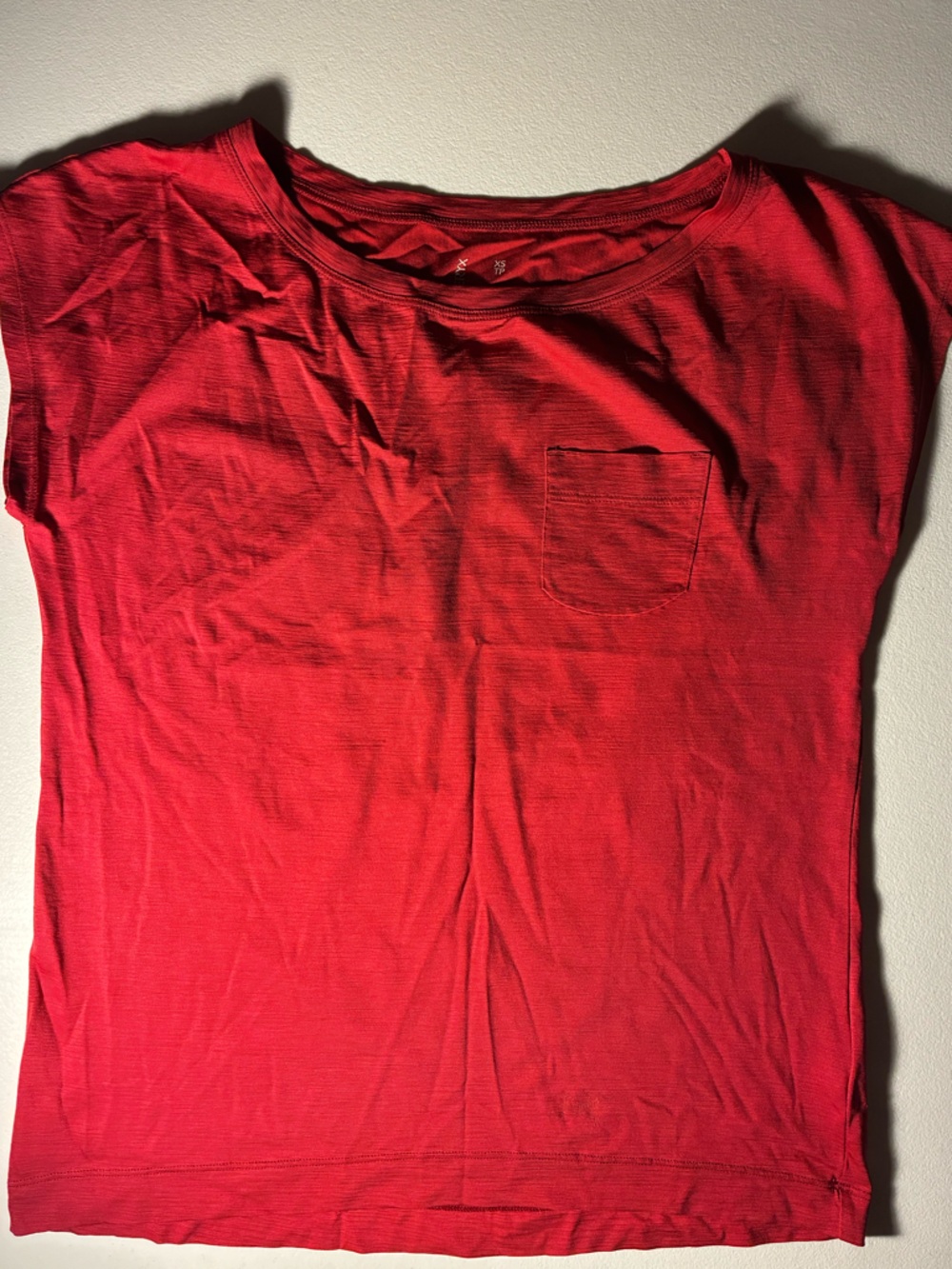 Arc’teryx Women’s Oversized Red Pocket Crewneck Top